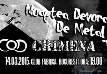 Noaptea Devoratorilor de Metal pe 14 martie