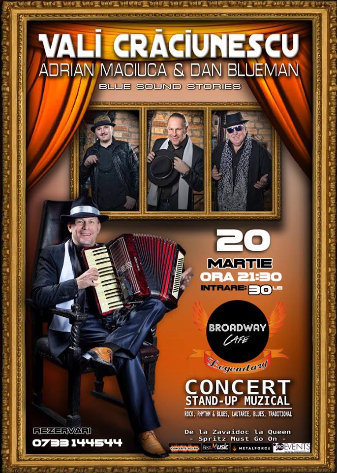 Vali Craciunescu in Broadway&Legendary Constanta