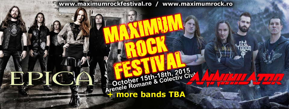 Primele formatii romanesti confirmate la Maximum Rock Festival