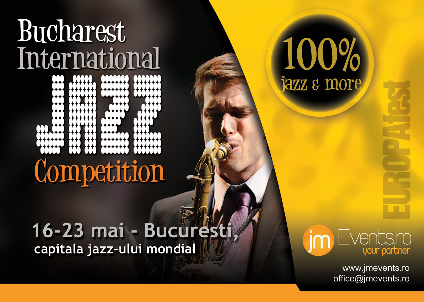 8 zile de 100% jazz EUROPAfest – Bucharest International Jazz Competition