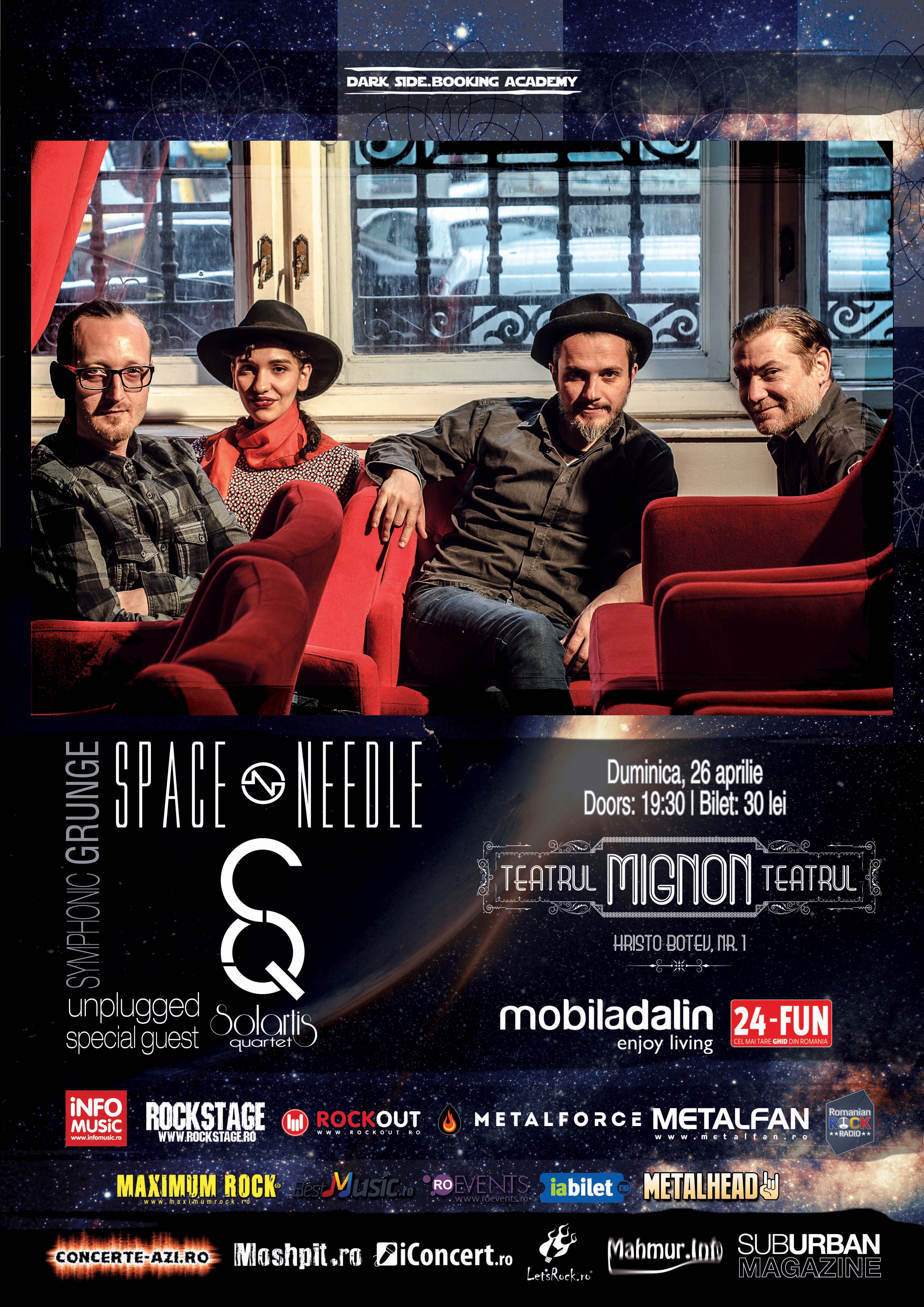 SPACE NEEDLE unplugged & SOLARTIS QUARTET