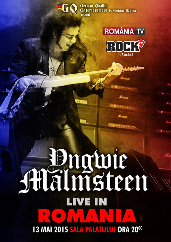 S-au pus in vanzare biletele pentru concertul Yngwie Malmsteen