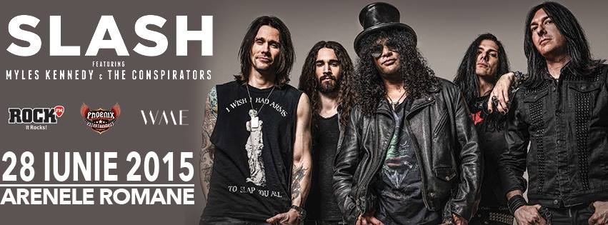 Roadkillsoda cântă în deschiderea concertului lui Slash