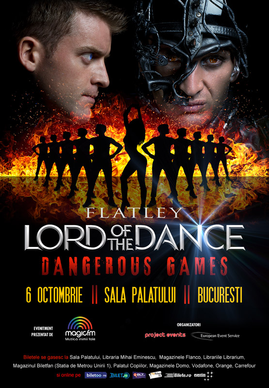 LORD OF THE DANCE aduce la Bucuresti noul show – Dangerous Games!
