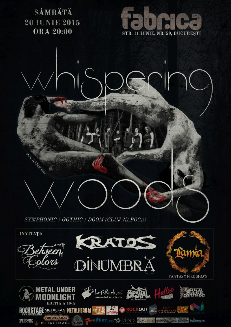 Whispering Woods lanseaza albumul “Perditus Et Dea” la Bucuresti