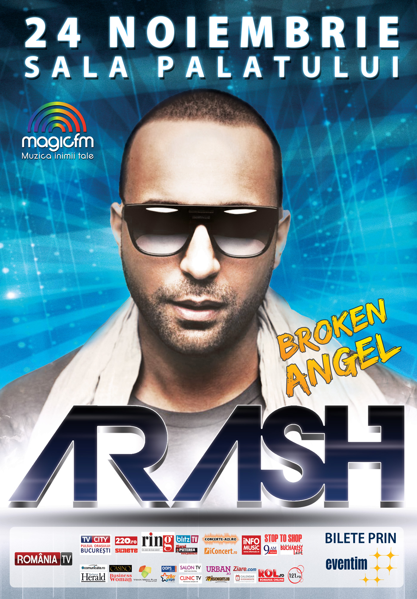 Concert ARASH, în București! www.roevents.ro