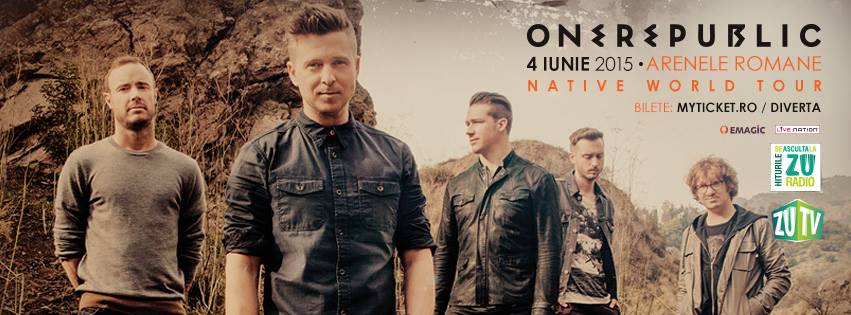 Detalii despre program si acces pentru concertul OneRepublic