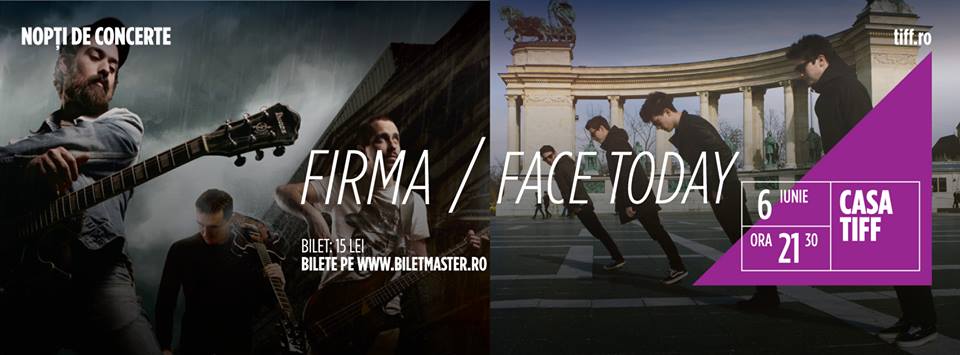 FIRMA va concerta la TIFF 2015
