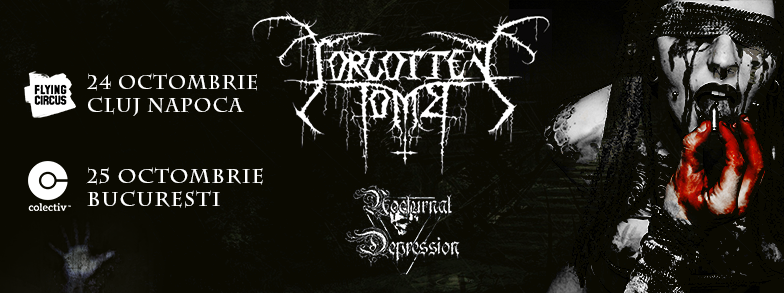 Concert Kistvaen si Forgotten Tomb in Romania