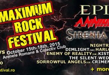 Inca patru confirmari la Maximum Rock Festival 2015