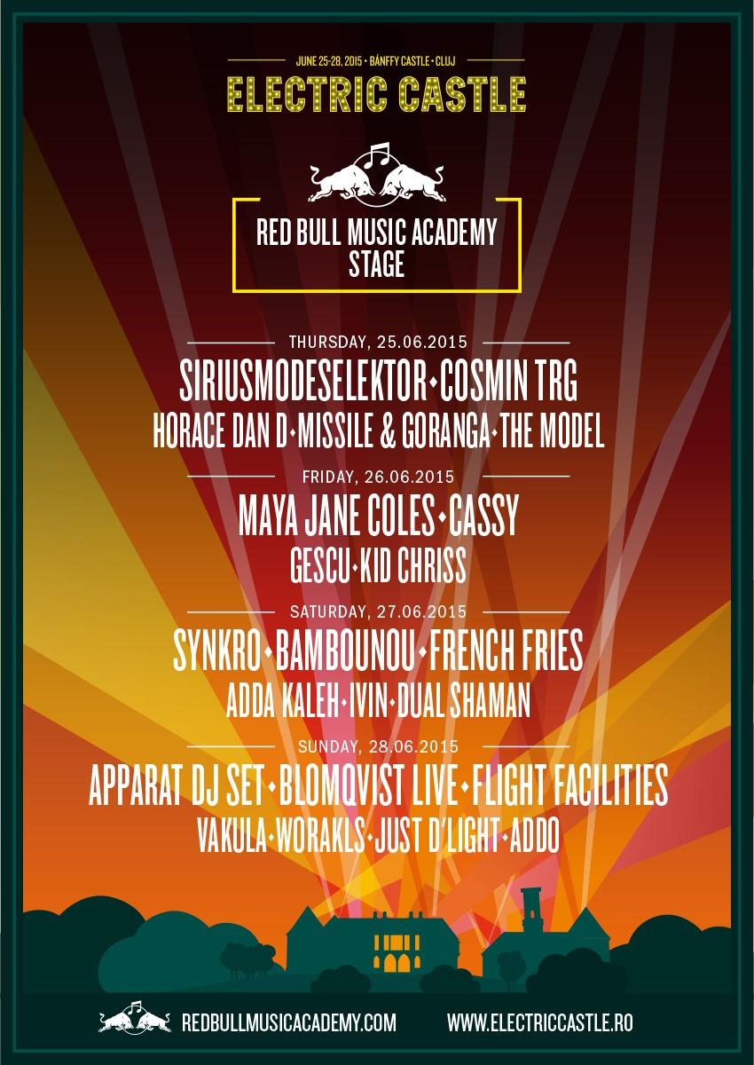 Red Bull Music Academy la Electric Castle
