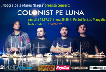 Concert Colonist pe Luna in Mangalia
