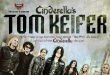 Frontman-ul CINDERELLA, Tom Kiefer, vine în premieră în România