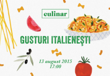 Gusturi italienești la Grădina Floreasca
