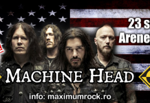 Ultimele bilete la pret promotional pentru concertul Machine Head