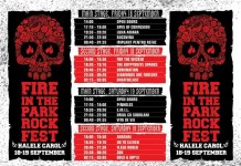 Programul final pentru Fire In The Park Rock Fest