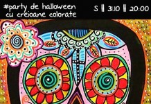 Alandala va invita la o petrecere de Haloween cu creioane colorate
