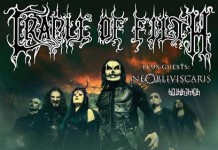 Hteththemeth vor cânta alături de Cradle of Filth şi Ne Obliviscaris la Cluj-Napoca