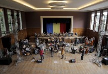Voltaj a ramas fara pupitre la prima repetitie cu orchestra