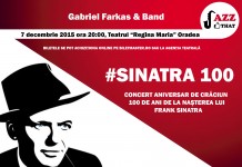 100 de ani de la nașterea lui SINATRA aniversați la Oradea printr-un excentric concert de jazz