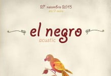 EL NEGRO – Acoustic, live in Club Jazz Pong