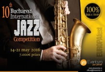 EUROPAfest lansează al doilea eveniment Bucharest International Jazz Competition 14 – 21 mai 2016