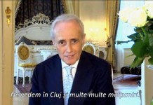 Jose Carreras le-a transmis clujenilor un mesaj!