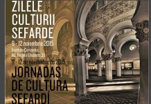 Zilele Culturii Sefarde la București 9-12 noiembrie
