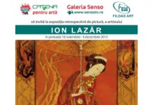 Vernisajul expoziţiei personale de pictură a artistului Ion Lazăr