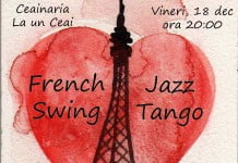 Concert La un Ceai: French Swing, Jazz & Tango, vineri, 18 decembrie