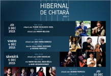 Programul concertelor de la Festivalul Hibernal de Chitara