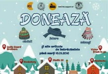 MOX: Donează 60 de fularele, 60 de căciuli, și 60 de perechi de mănuși pentru copii!