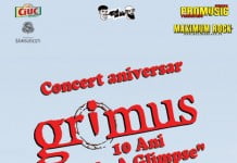 Concert aniversar Grimus – “10 Ani: In A Glimpse”