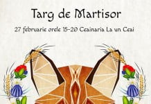 Târg de mărțișor, sâmbătă, 27 februarie, la Ceainăria La un Ceai