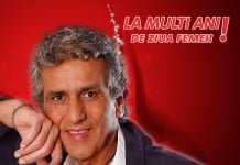 Cadou de Ziua Femeii: autograful lui Toto Cutugno, la oricare 2 bilete cumparate