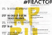 REACTOR – Programul lunii aprilie