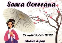 Seară coreeană, duminică, 27 martie la Ceainăria La un Ceai