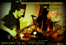 Mihai Todoran in concert acustic la Voltage Bar!