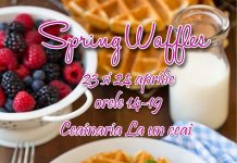 Spring Waffles, pe 23 și 24 aprilie, la Ceainăria La un Ceai