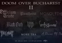 Editia a doua “Doom over Bucharest” va avea loc in noiembrie, in Club Quantic