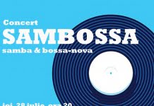 Concert: Sambossa (bossa nova & samba), joi, 28 iulie, la ceainăria La un Ceai