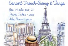 French Swing, Jazz & Tango, joi, 14 iulie la Ceainăria La un Ceai