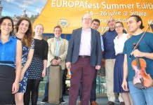 Ambasadorul Marii Britanii, E.S. dl. Paul Brummell a vizitat Summer Music Academy Sinaia