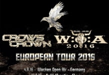 Crows Crown, castigatorii Wacken Metal Battle din Honduras, in premiera la Bucuresti!