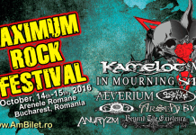 Line-up complet! Ultima formaţie confirmată la Maximum Rock Festival 2016