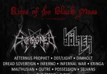 Programul festivalului Rites of the Black Mass