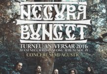 Concert Negura Bunget, semi-acustic, luni, 19 decembrie