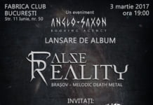 Turneul trupei False Reality – “End Of Eternity”- continua si include un concert special in Fabrica Club
