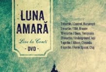 Luna Amară lansează DVD-ul “Live la Conti”, pe 2 martie, la București