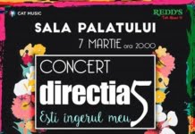 Concert Directia 5 – ,,Esti ingerul meu, la Sala Palatului